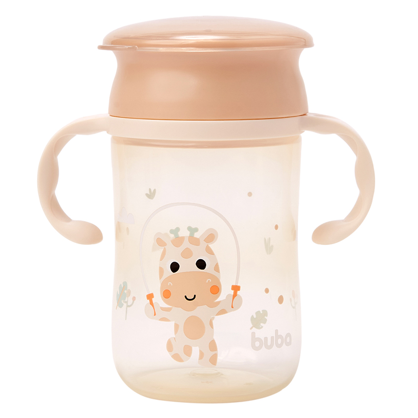 Copo de Treinamento Buba Zoo Girafa 360 ml