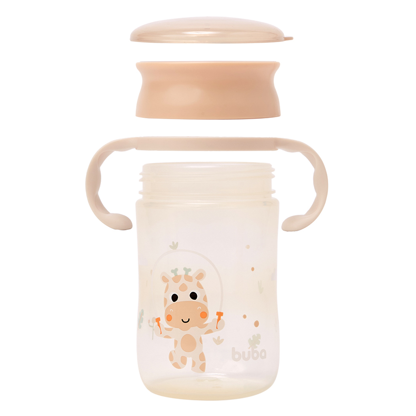 Copo de Treinamento Buba Zoo Girafa 360 ml