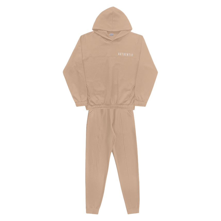 Conjunto Juvenil Fakini Blusão Bordado Authentic E Calça