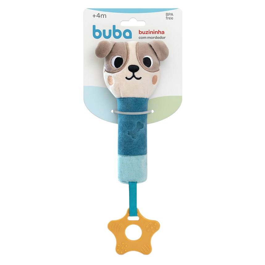 Buzininha com Mordedor Buba Zoo Cachorro