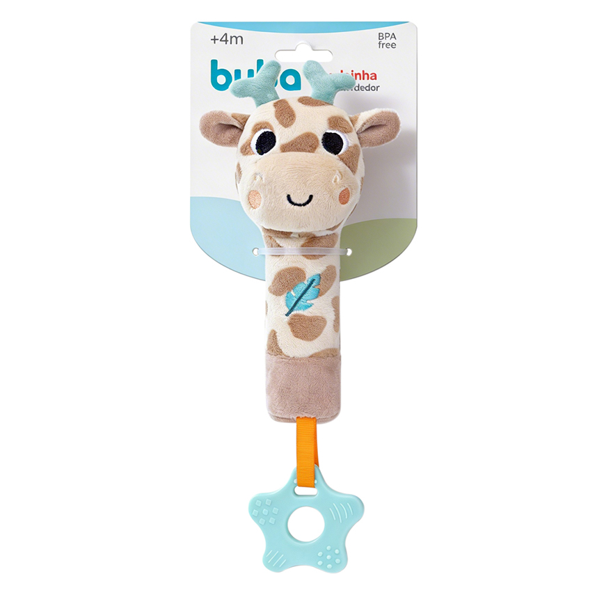 Buzininha com Mordedor Buba Zoo Girafa