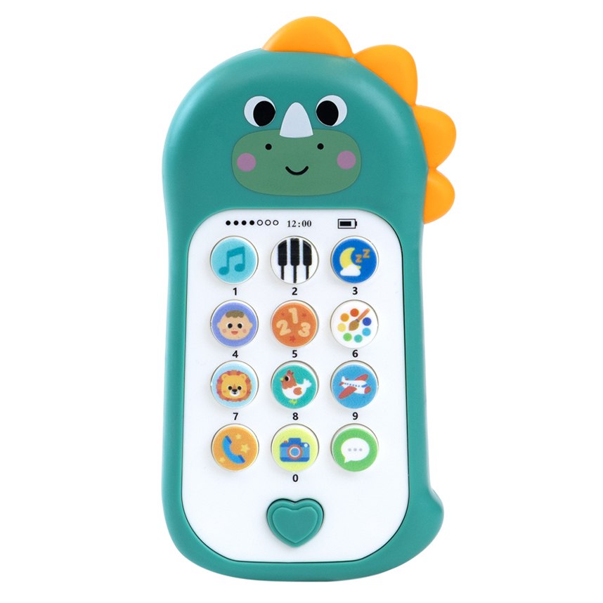 Telefone Buba Brinquedo Bilíngue Zoo Dinossauro