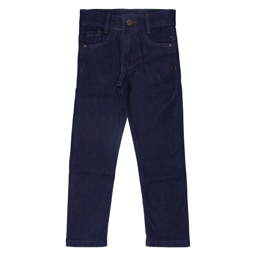 Calça Jeans Infantil Faos Skinny Escura Básica