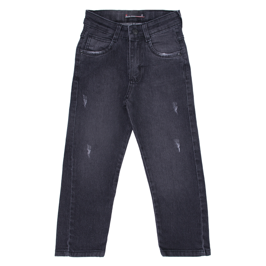 Calça Jeans Infantil Faos Black Skinny