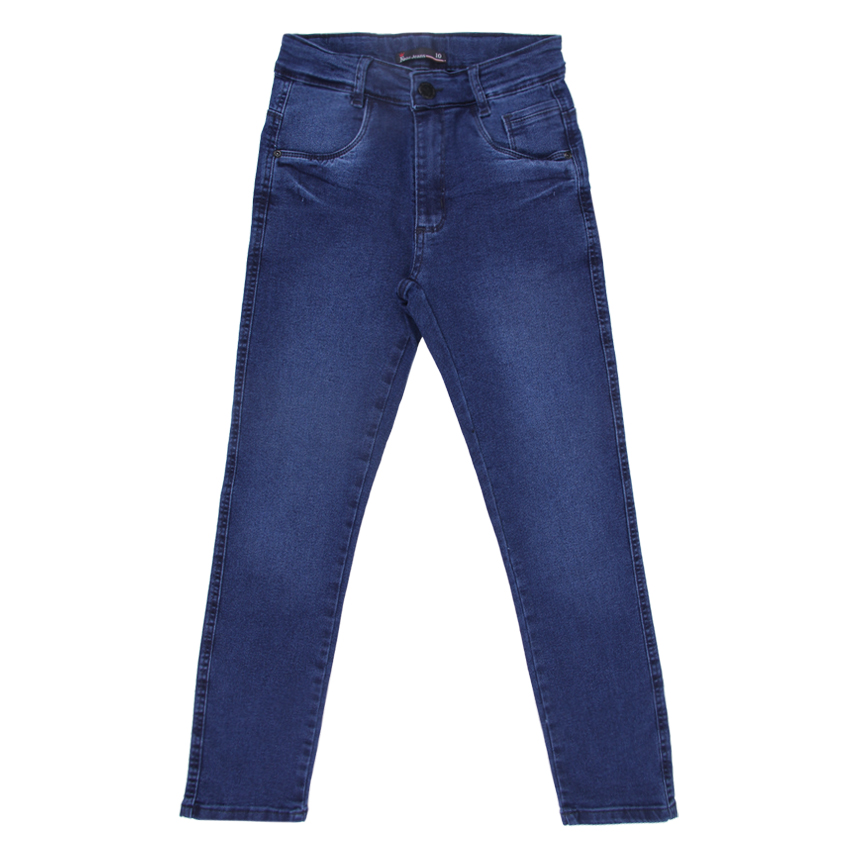 Calça Jeans Juvenil Faos Skinny Escura Básica