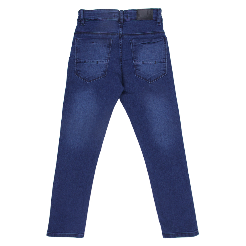 Calça Jeans Juvenil Faos Skinny Escura Básica