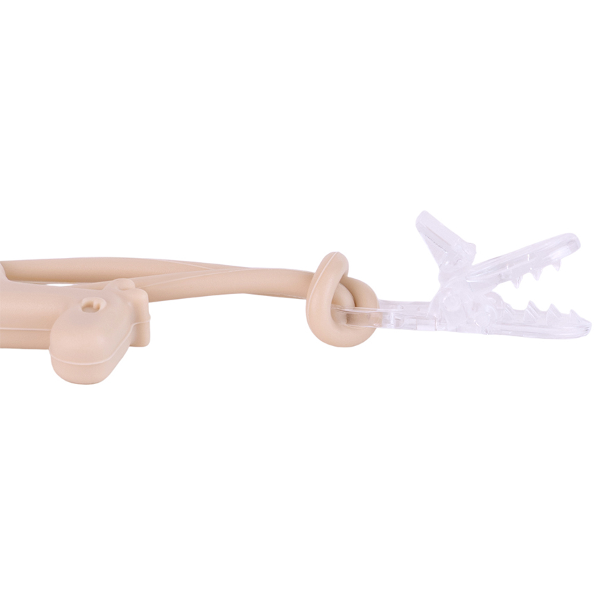 Prendedor de Chupeta Buba Silicone Cloudy Girafa