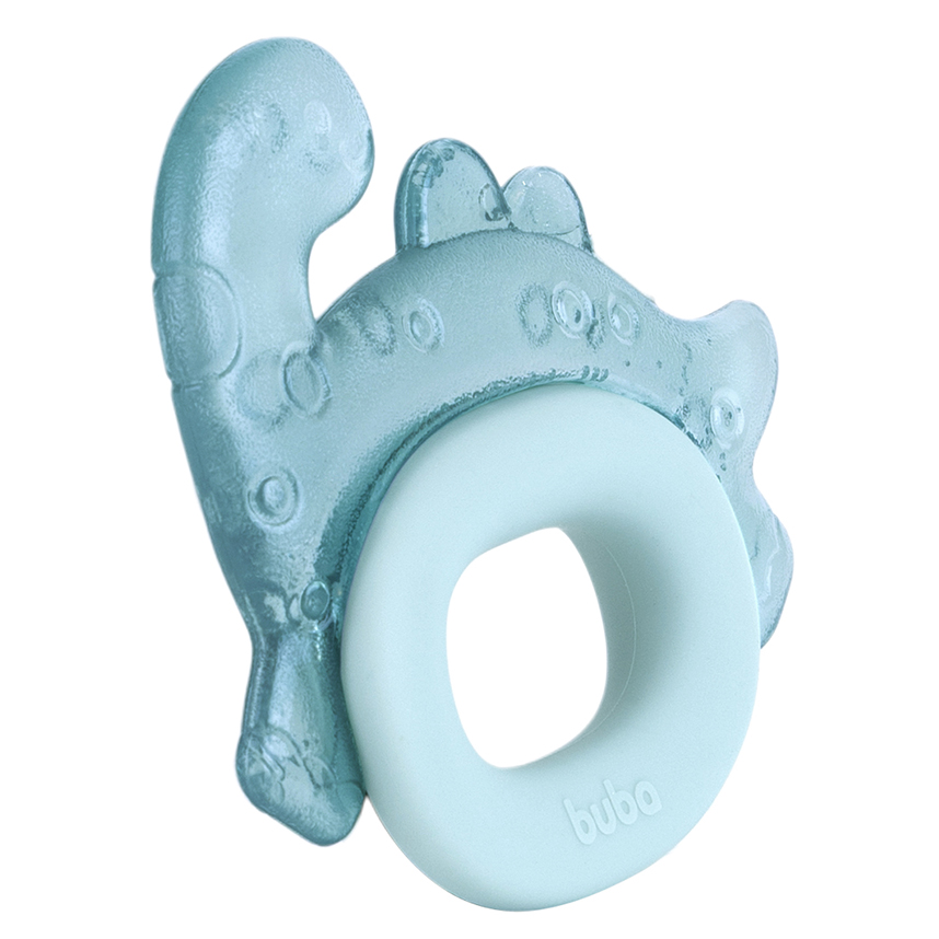 Mordedor para Bebê Buba com Água e Silicone Magic Dino