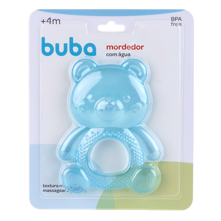 Mordedor para Bebê Buba com Água Ursinho Azul Mordedor para Bebê Buba com Água Ursinho Azul