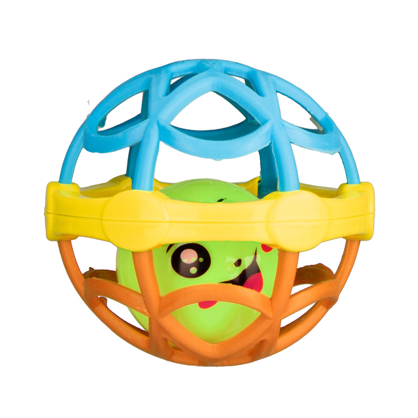 Chocalho Bebê Pimpolho Formato Bola