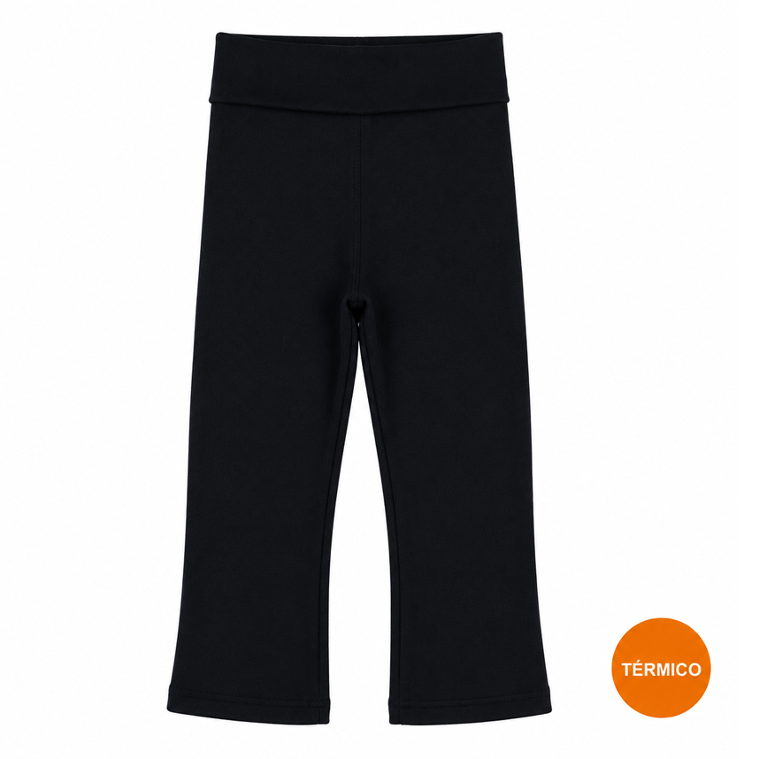 Calça Infantil Everly Flare Térmica Básica