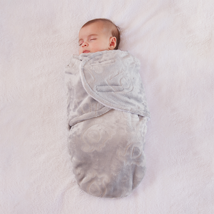 Saco de Dormir Bebê Buba Super Soft Elefante