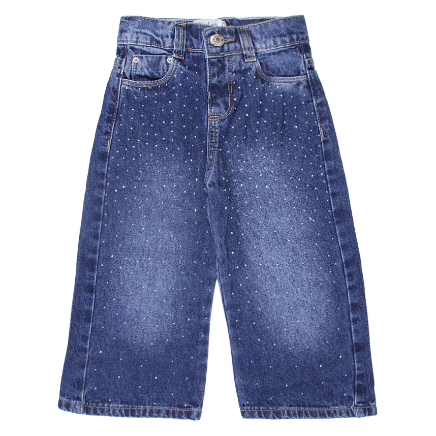 Calça Jeans  Juvenil Garota Lua Skinny Básica