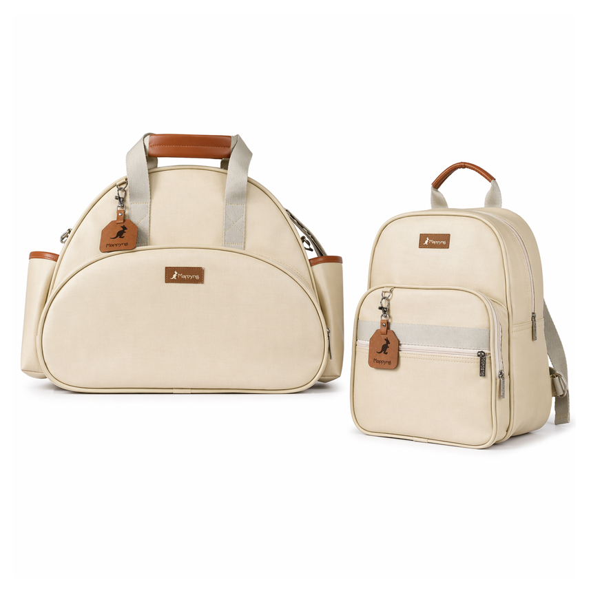 Kit Bolsa e Mochila Mappyng Mônaco Lisa 02 Peças