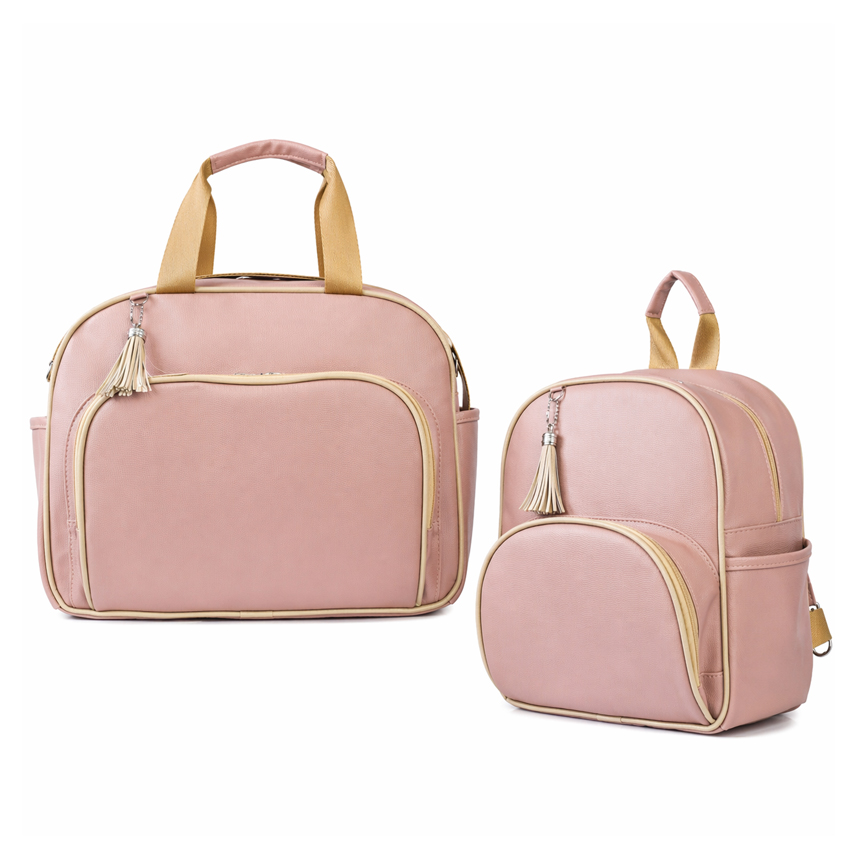 Kit Bolsa e Mochila Mappyng Carinho Lisa 02 Peças