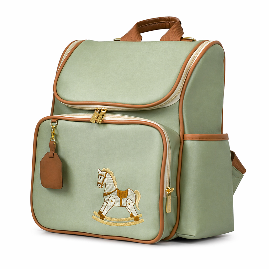 Mochila Maternidade Mappyng Bordado Cavalo