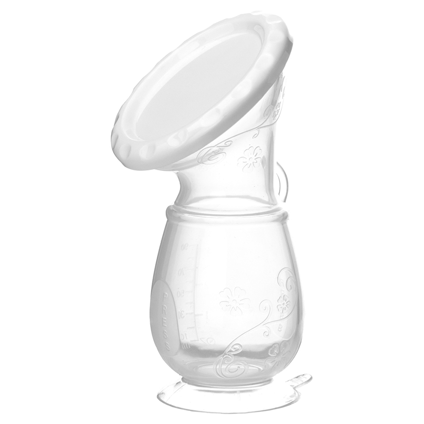 Bomba Tira Leite Pimpolho Coletor Silicone 90 ml