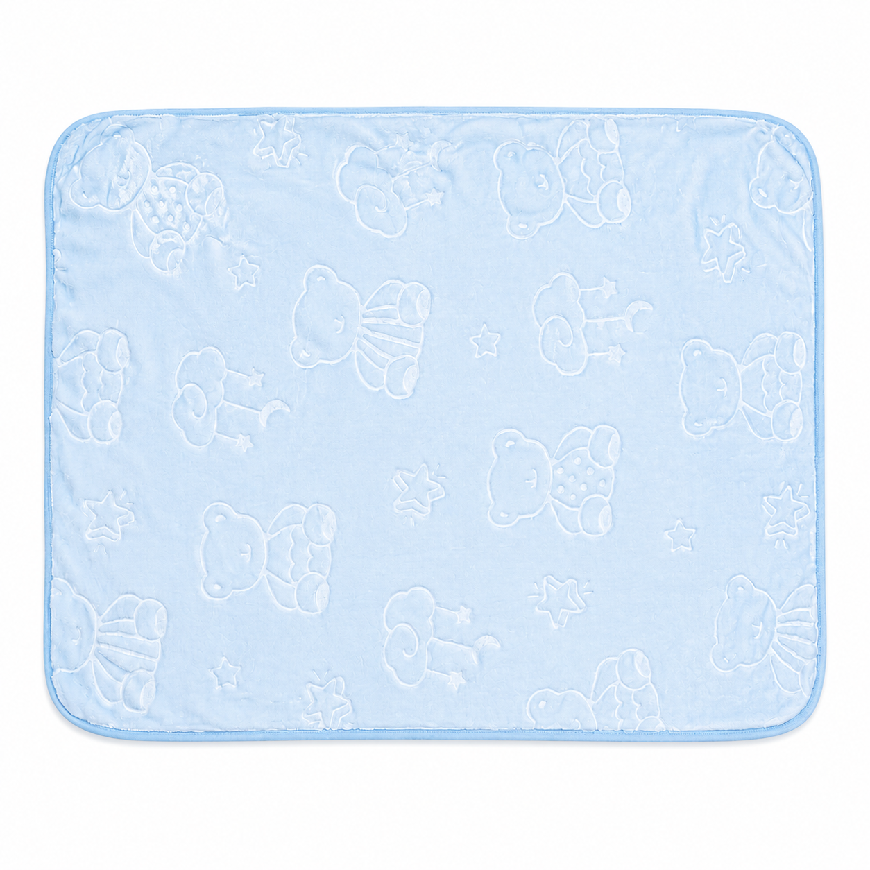 Cobertor Bebê Stork Baby Extra Premium Azul