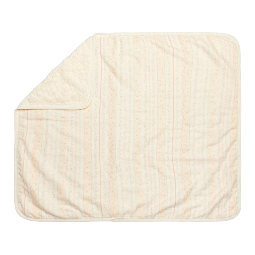 Cobertor Bebê Sherpa Com Soft Papi Encanto Estampa Flores