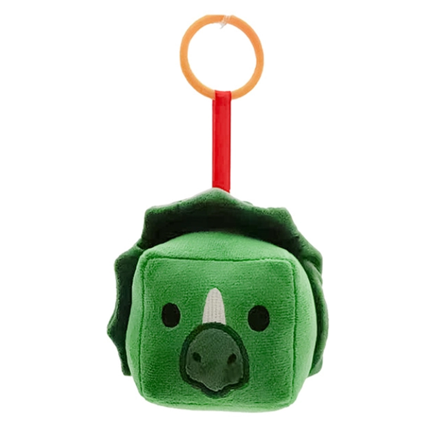 Chocalho Cubo Bebê Pais e Filhos Dino