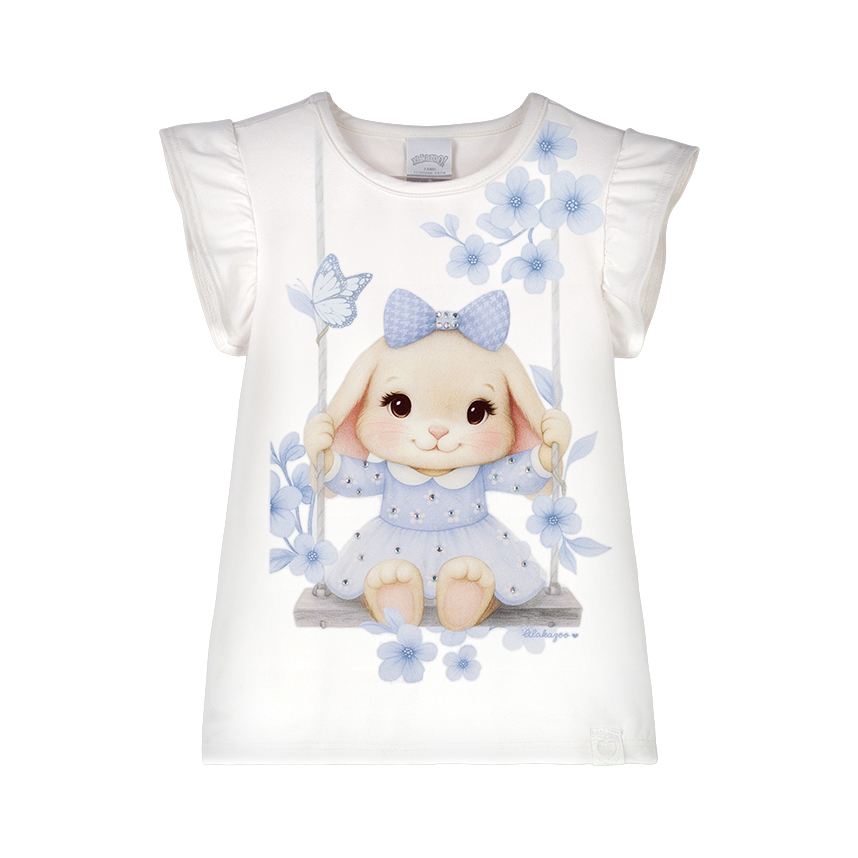 Blusa Infantil Alakazoo Manga Curta Estampa Diversas