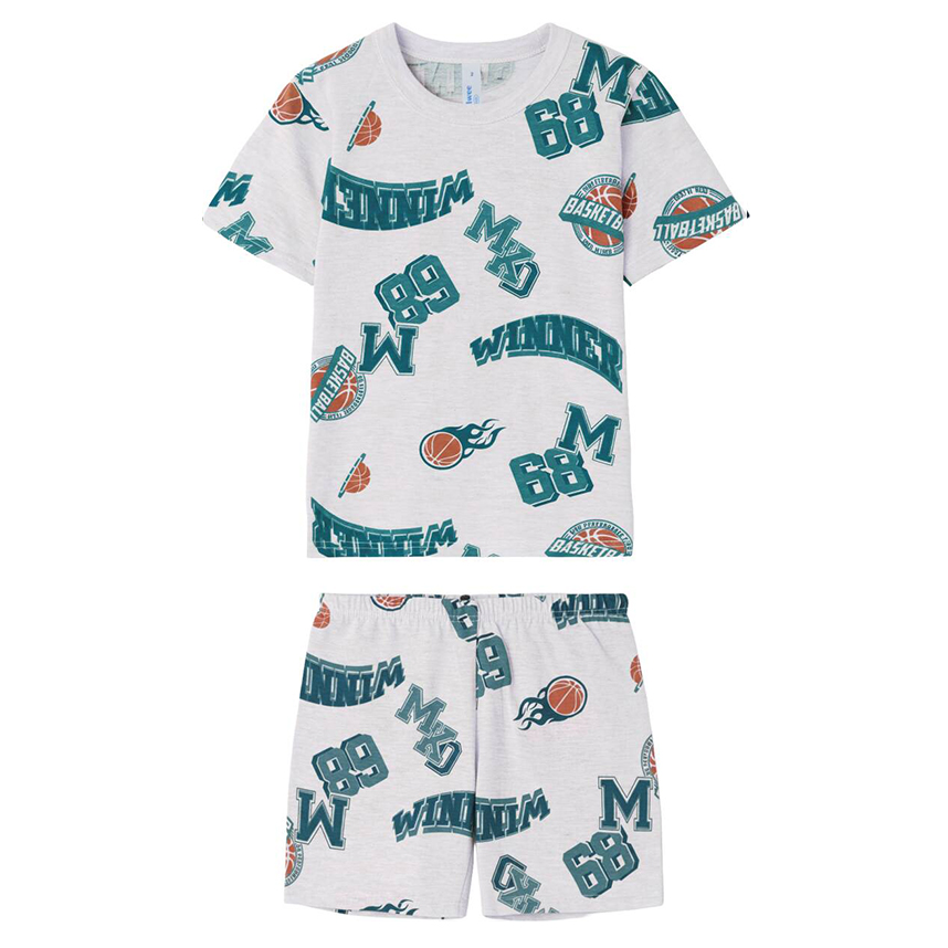 Pijama Curto Infantil Malwee Masculino Estampas Sortidas