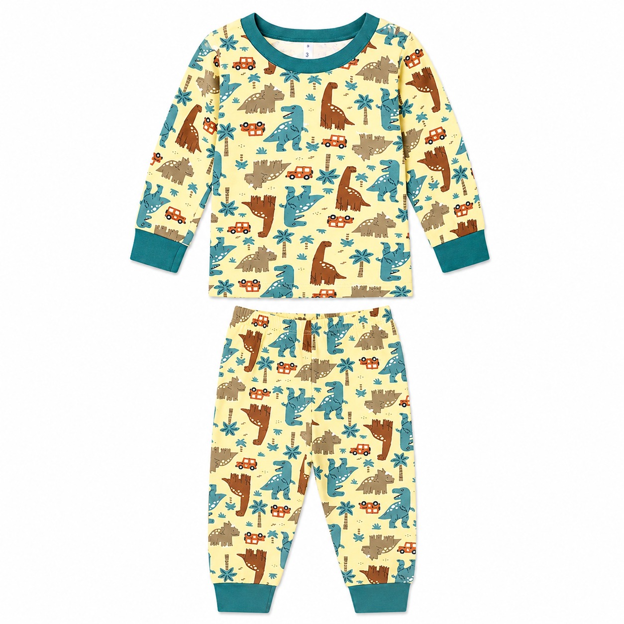 Pijama Longo Infantil Malwee Estampa Carros
