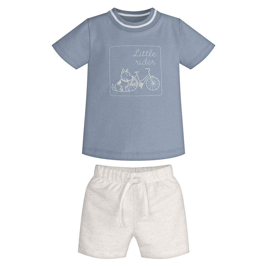 Conjunto Infantil Trick Nick Camiseta Estampa Bike E Bermuda Conjunto Infantil Trick Nick Camiseta Estampa Bike E Bermuda