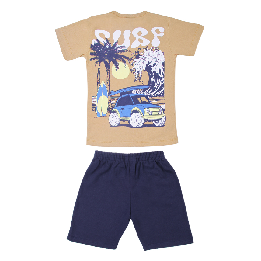 Conjunto Infantil Pimentinha Camiseta com Bolso e Bermuda Conjunto Infantil Pimentinha Camiseta com Bolso e Bermuda