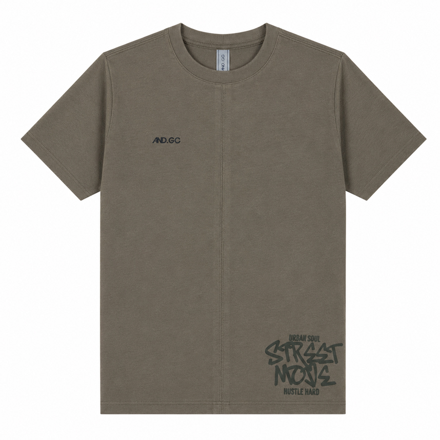 Camiseta Juvenil Angerô Manga Curta Aplique Emborrachado
