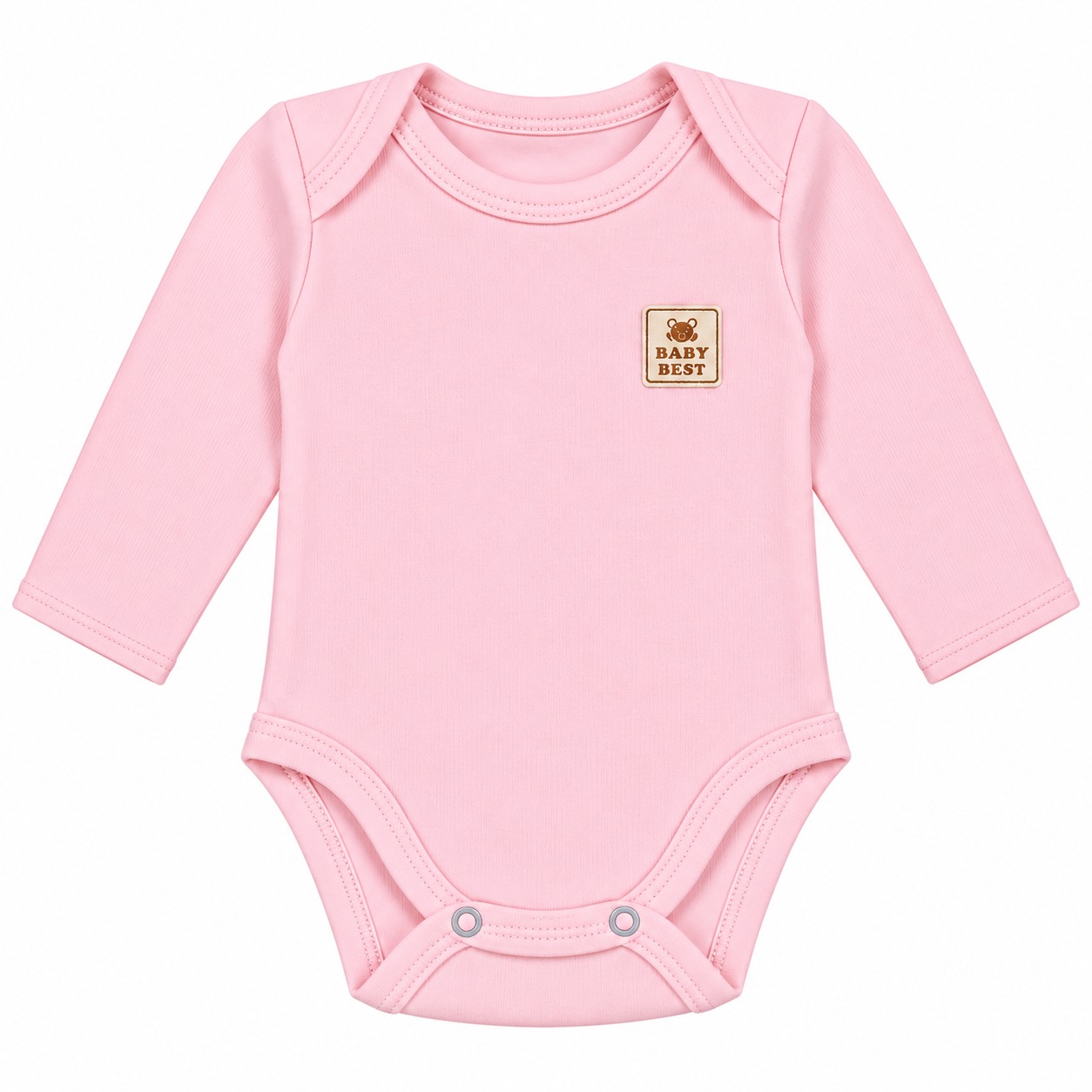Body Baby Best Bebê Menina Manga Longa Egípcio 3 Peças