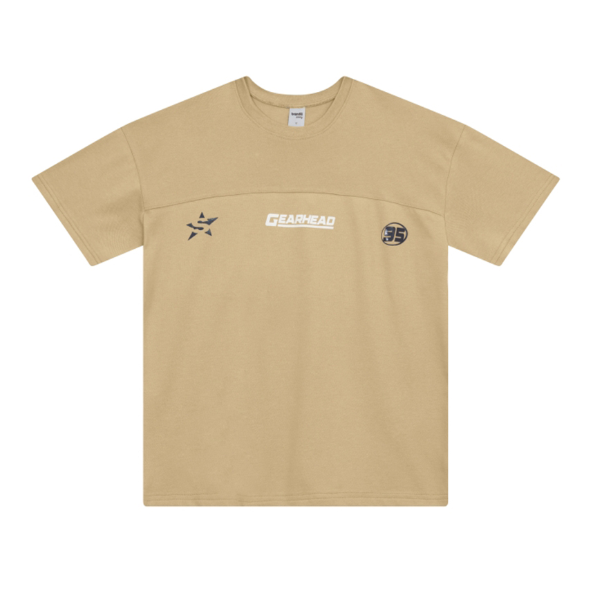 Camiseta Juvenil Brandili Manga Curta Estampa Gearhead 95