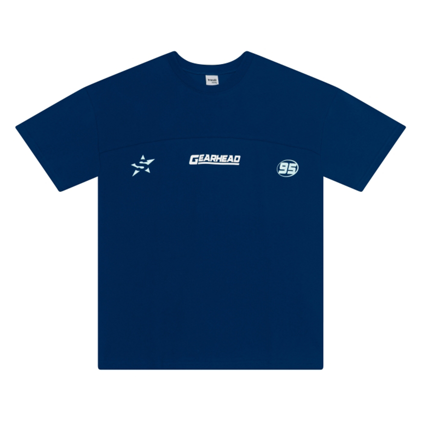 Camiseta Juvenil Brandili Manga Curta Estampa Gearhead 95 Camiseta Juvenil Brandili Manga Curta Estampa Gearhead 95