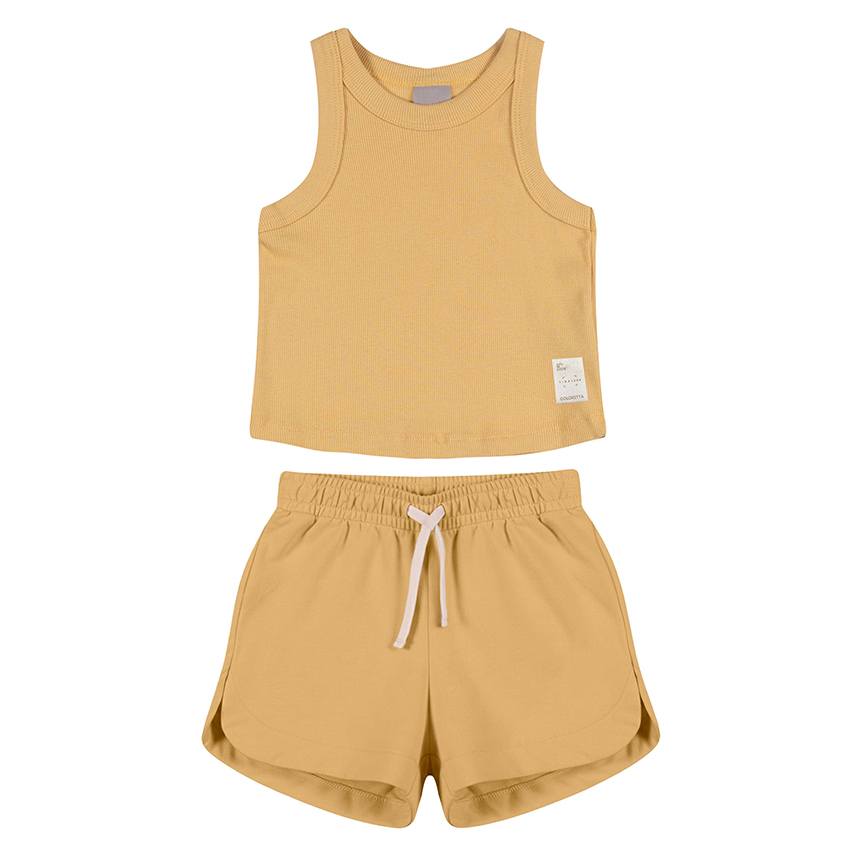 Conjunto Juvenil Colorittá Regata Ribana E Short Saia