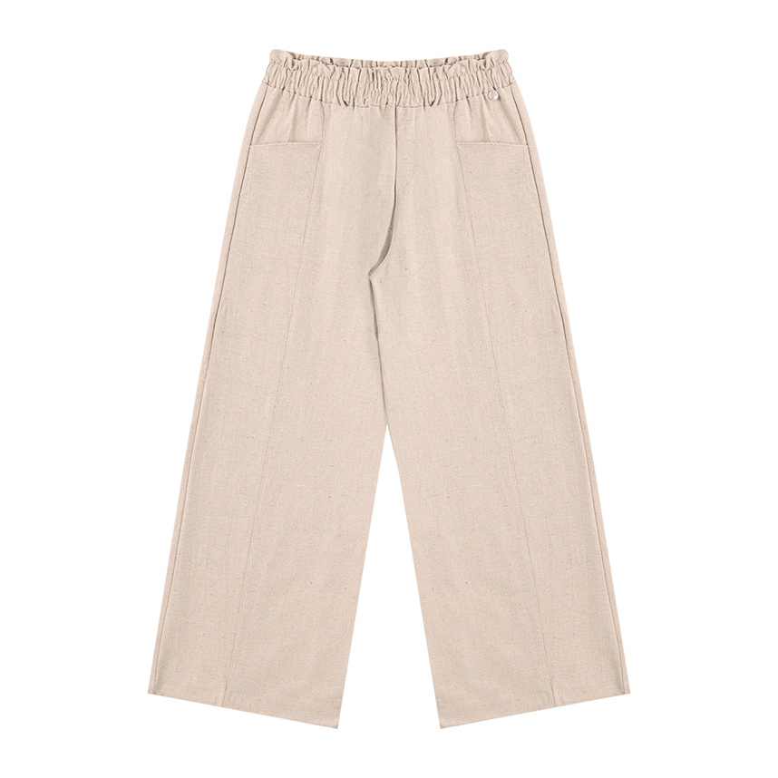 Calça Juvenil Menina Anjo Cós Elástico com Bolso