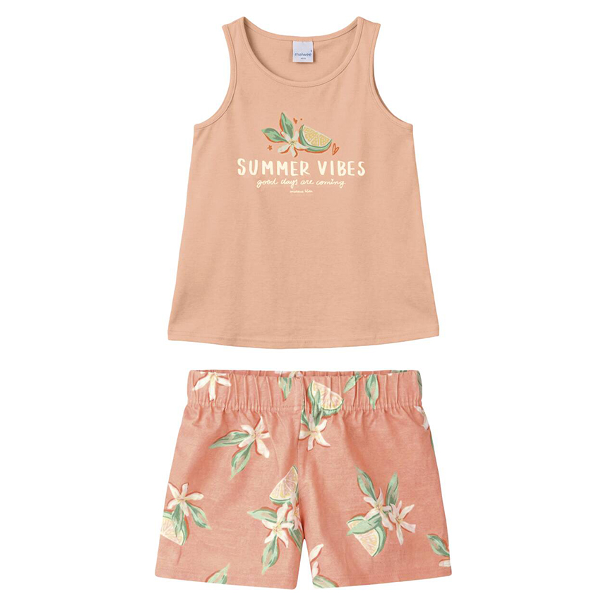 Conjunto Infantil Malwee Regata E Short Estampas Sortidas