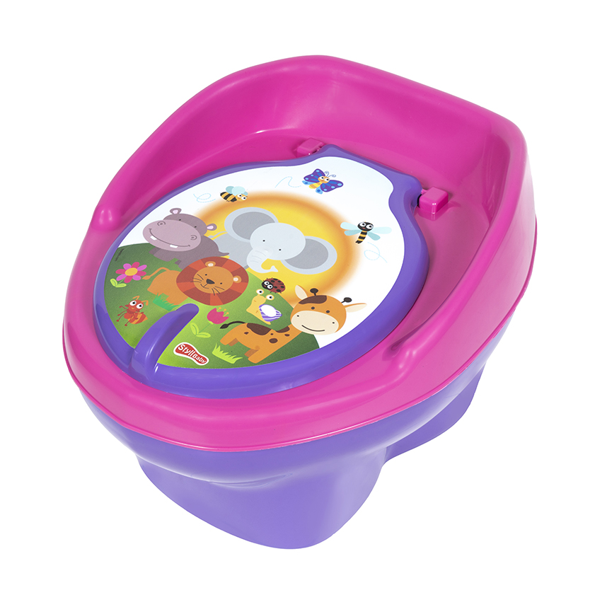 Troninho Musical Infantil Sttyl Baby Animais Rosa Troninho Musical Infantil Sttyl Baby Animais Rosa