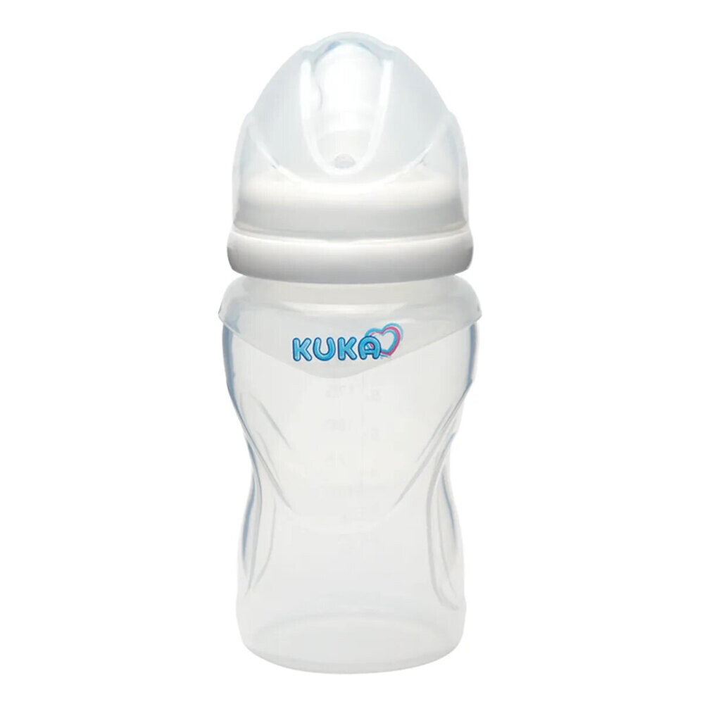 Mamadeira Kuka Silicone Orto N°2 250ml Branca Mamadeira Kuka Silicone Orto N°2 250ml Branca