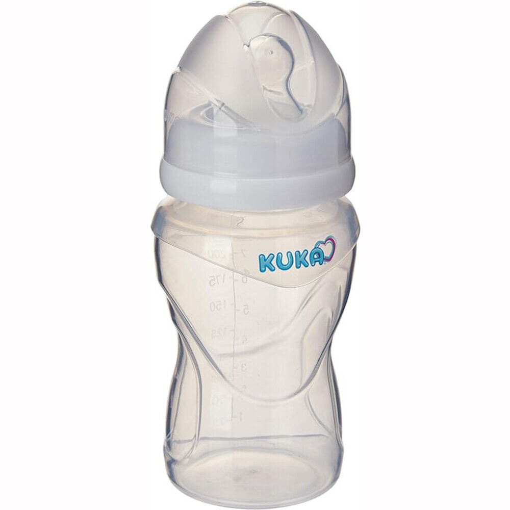Mamadeira Kuka Silicone Orto N°2 250ml Branca Mamadeira Kuka Silicone Orto N°2 250ml Branca