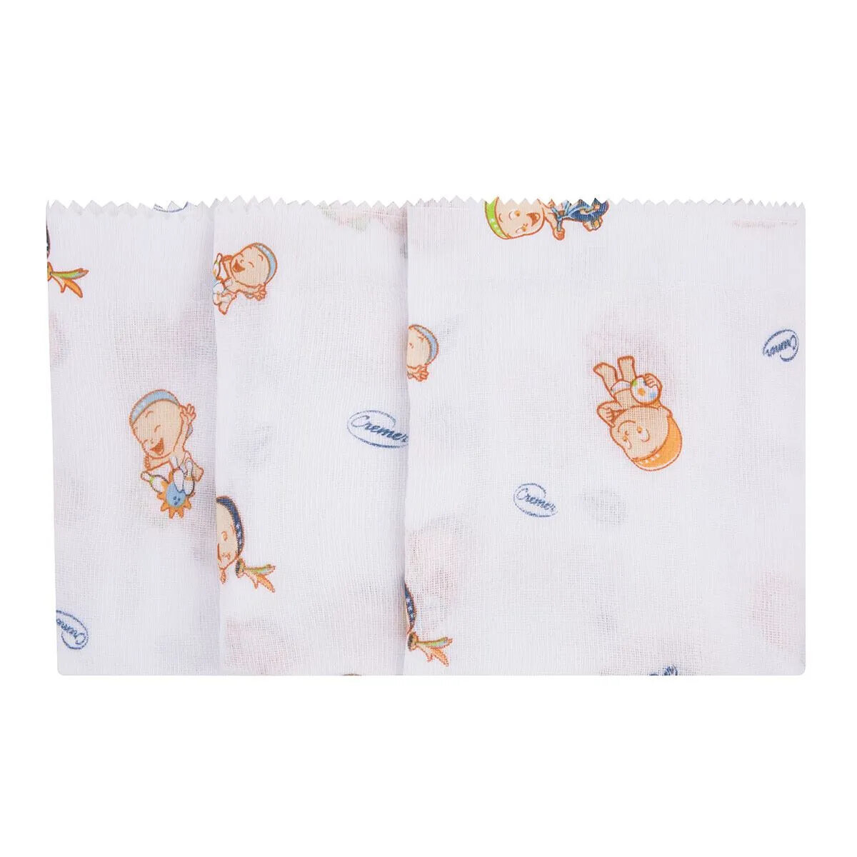 Toalha Luxo Cremer 03 Unidades Para Colecionar Estampa Menino Toalha Luxo Cremer 03 Unidades Para Colecionar Estampa Menino