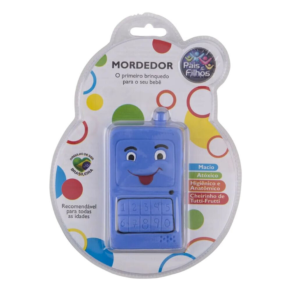 Mordedor Pais E Filhos Celular Sortido Mordedor Pais E Filhos Celular Sortido