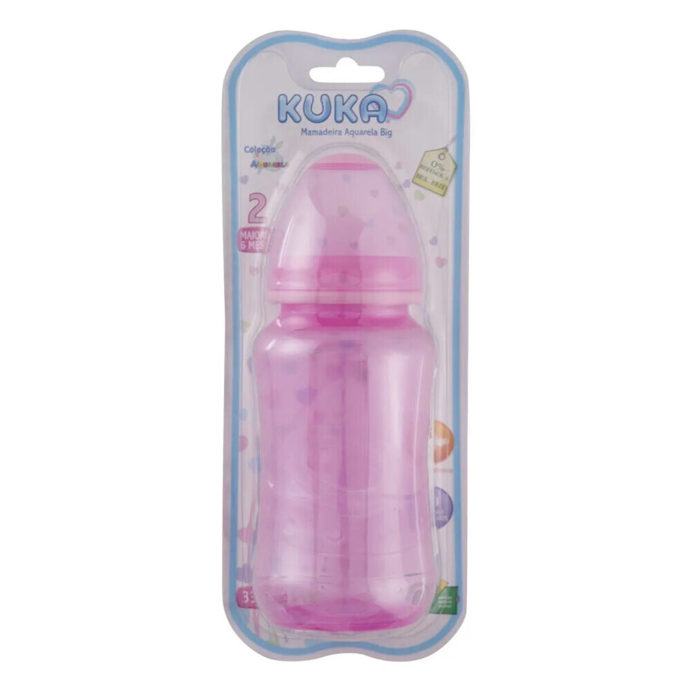 Mamadeira Aquarela Big Ortodôntica 330Ml 9182