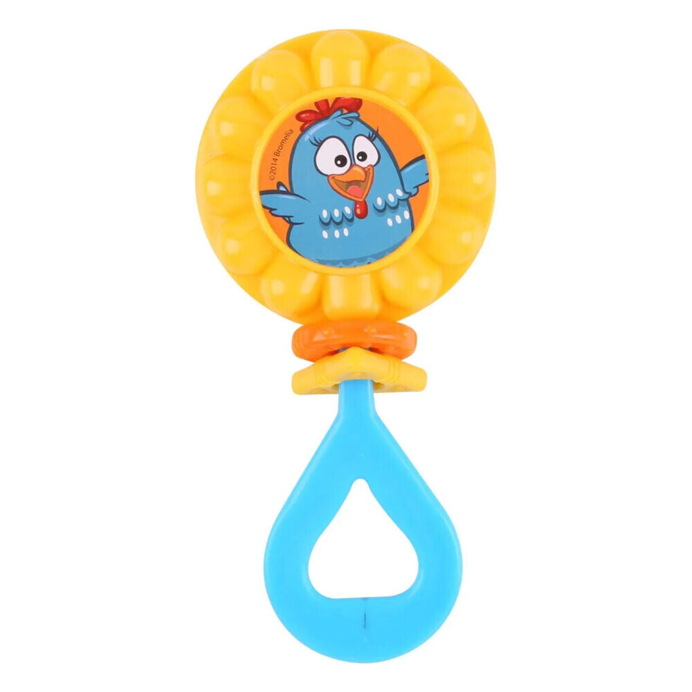 Chocalho Girassol Elka Galinha Pintadinha Bebê +3 Meses