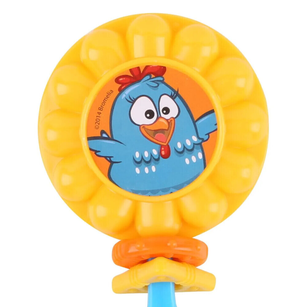 Chocalho Girassol Elka Galinha Pintadinha Bebê +3 Meses