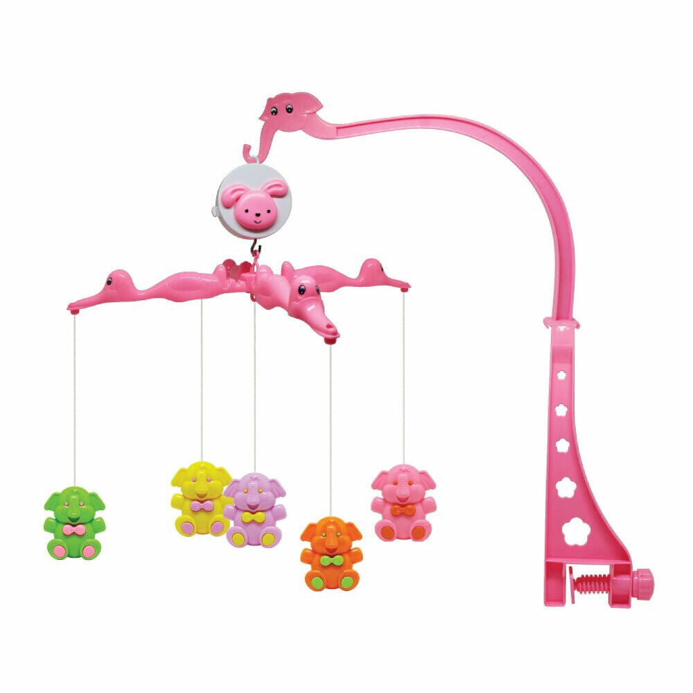 Móbile Giratório Para Berço Elefante Cores Sortidas 14631 Móbile Giratório Para Berço Elefante Cores Sortidas 14631