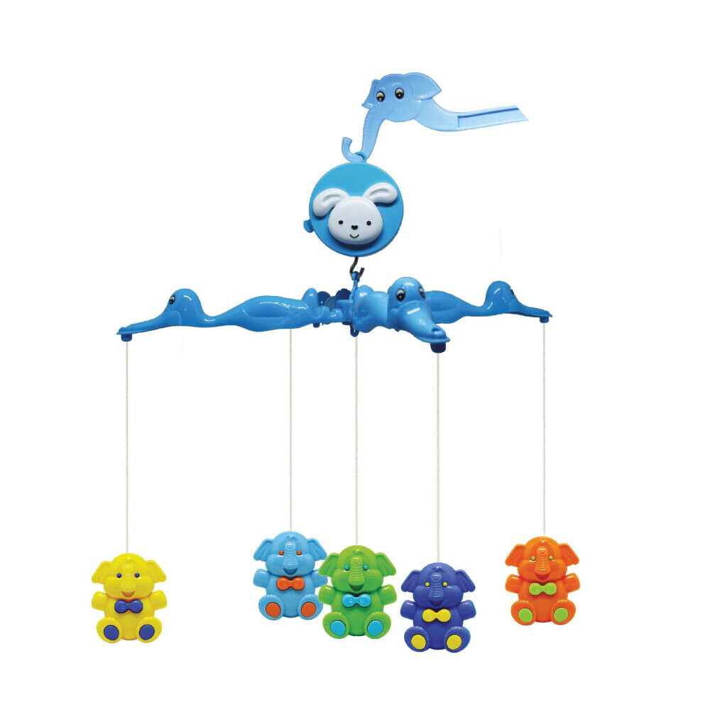 Móbile Giratório Para Berço Elefante Cores Sortidas 14631 Móbile Giratório Para Berço Elefante Cores Sortidas 14631