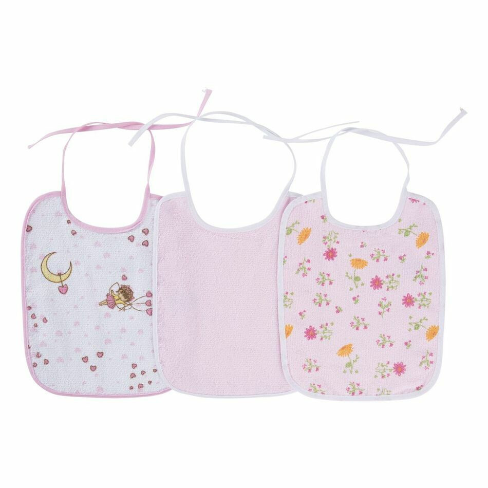 Kit Babador Papi Felpudo Estampado  03 Peças