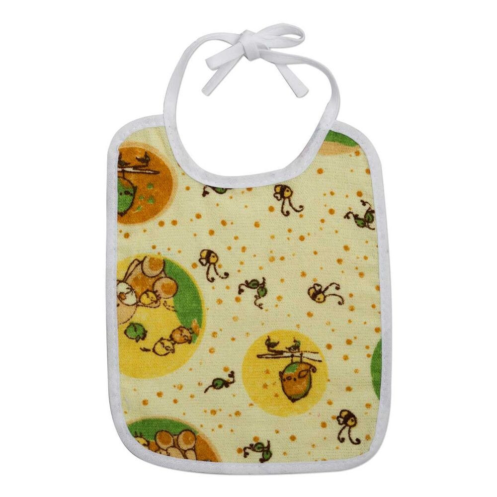 Kit Babador Papi Felpudo Estampado 03 Peças