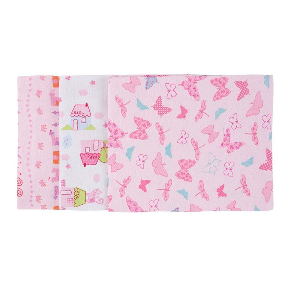 Kit Cueiro Karinho Flanelado Estampado 03 Peças