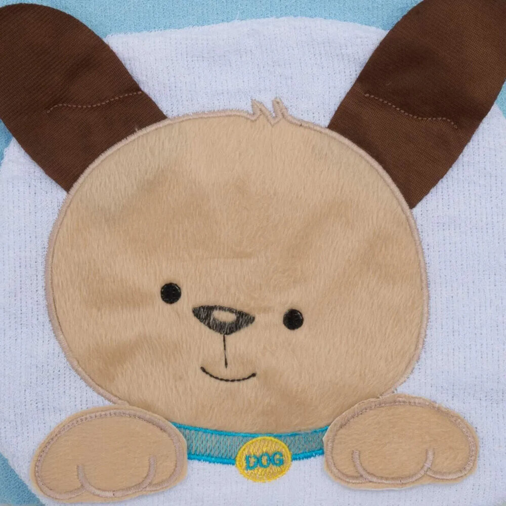 Toalha De Banho Felpa Papi Forrada com Capuz Cachorro Toalha De Banho Felpa Papi Forrada com Capuz Cachorro